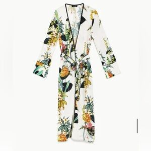 Zara Floral Kimono with Belt - SM